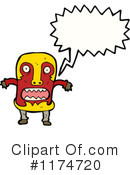 Monster Clipart #1174720 by lineartestpilot