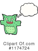 Monster Clipart #1174724 by lineartestpilot