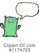 Monster Clipart #1174725 by lineartestpilot