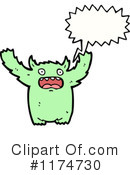 Monster Clipart #1174730 by lineartestpilot