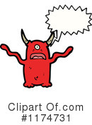 Monster Clipart #1174731 by lineartestpilot
