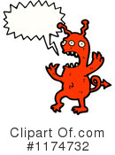 Monster Clipart #1174732 by lineartestpilot