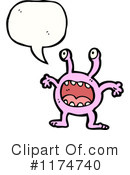 Monster Clipart #1174740 by lineartestpilot