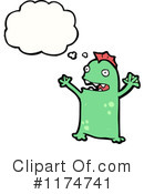 Monster Clipart #1174741 by lineartestpilot