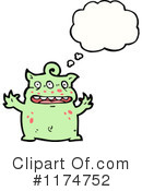 Monster Clipart #1174752 by lineartestpilot