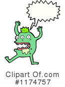 Monster Clipart #1174757 by lineartestpilot
