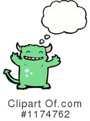 Monster Clipart #1174762 by lineartestpilot