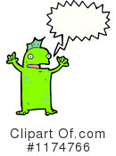 Monster Clipart #1174766 by lineartestpilot