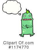 Monster Clipart #1174770 by lineartestpilot