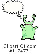 Monster Clipart #1174771 by lineartestpilot