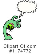 Monster Clipart #1174772 by lineartestpilot