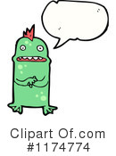 Monster Clipart #1174774 by lineartestpilot