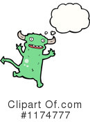 Monster Clipart #1174777 by lineartestpilot