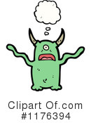 Monster Clipart #1176394 by lineartestpilot