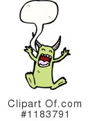 Monster Clipart #1183791 by lineartestpilot