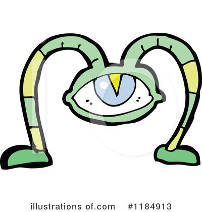 Royalty-Free (RF) Monster Clipart Illustration by lineartestpilot - Stock Sample #1184913
