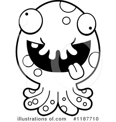 Royalty-Free (RF) Monster Clipart Illustration by Cory Thoman - Stock Sample #1187710