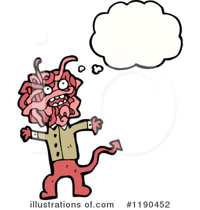 Royalty-Free (RF) Monster Clipart Illustration by lineartestpilot - Stock Sample #1190452