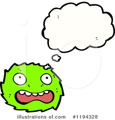 Furry Monster Clipart #1194328 by lineartestpilot
