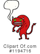 Monster Clipart #1194716 by lineartestpilot