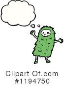 Monster Clipart #1194750 by lineartestpilot