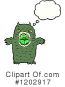 Monster Clipart #1202917 by lineartestpilot