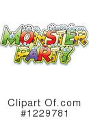 Monster Clipart #1229781 by Cory Thoman