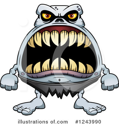Royalty-Free (RF) Monster Clipart Illustration by Cory Thoman - Stock Sample #1243990