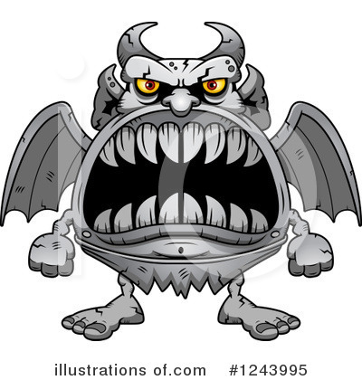 Royalty-Free (RF) Monster Clipart Illustration by Cory Thoman - Stock Sample #1243995