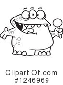 Monster Clipart #1246969 by toonaday