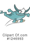Monster Clipart #1246993 by toonaday