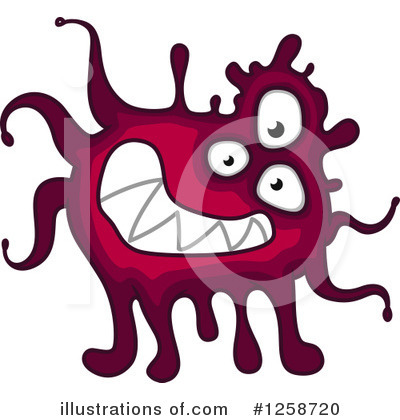 Royalty-Free (RF) Monster Clipart Illustration by Vector Tradition SM - Stock Sample #1258720
