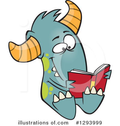 Royalty-Free (RF) Monster Clipart Illustration by toonaday - Stock Sample #1293999