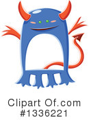 Monster Clipart #1336221 by Liron Peer