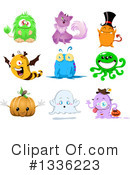 Monster Clipart #1336223 by Liron Peer