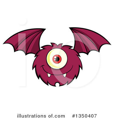 Monsters Clipart #1350407 by Hit Toon