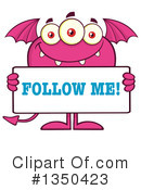 Monster Clipart #1350423 by Hit Toon