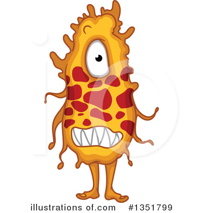 Royalty-Free (RF) Monster Clipart Illustration by Vector Tradition SM - Stock Sample #1351799