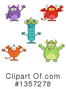 Monster Clipart #1357278 by Hit Toon
