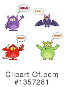 Monster Clipart #1357281 by Hit Toon