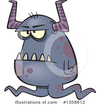 Grouchy Clipart #1358612 by toonaday