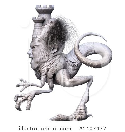 Royalty-Free (RF) Monster Clipart Illustration by Leo Blanchette - Stock Sample #1407477