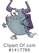 Monster Clipart #1417786 by toonaday