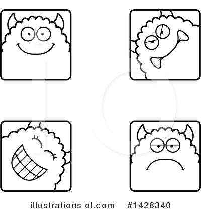 Royalty-Free (RF) Monster Clipart Illustration by Cory Thoman - Stock Sample #1428340