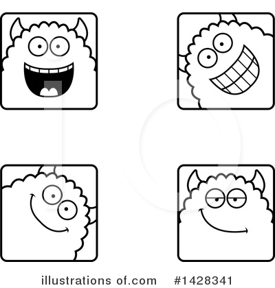 Royalty-Free (RF) Monster Clipart Illustration by Cory Thoman - Stock Sample #1428341