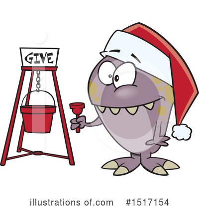 Royalty-Free (RF) Monster Clipart Illustration by toonaday - Stock Sample #1517154