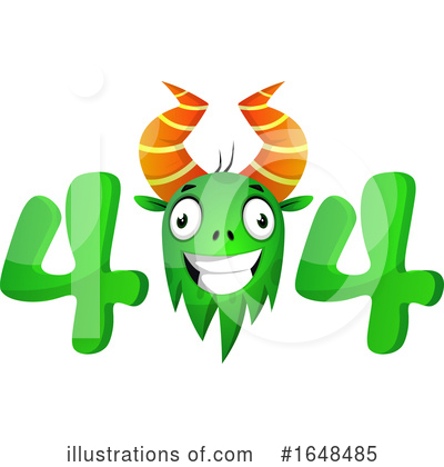 Royalty-Free (RF) Monster Clipart Illustration by Morphart Creations - Stock Sample #1648485