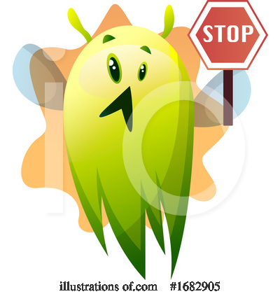 Royalty-Free (RF) Monster Clipart Illustration by Morphart Creations - Stock Sample #1682905