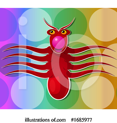 Royalty-Free (RF) Monster Clipart Illustration by Morphart Creations - Stock Sample #1685977