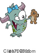 Monster Clipart #1709366 by toonaday